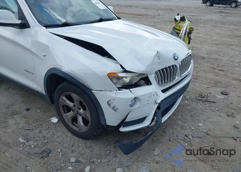 2012 BMW X3 xDrive28I z USA, uszkodzony, nr VIN 5UXWX5C56CL728174